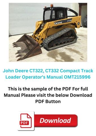 2006 john deere skid steer ct322|john deere ct322 service manual.